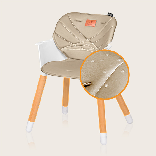 lionelo Koen Beige Sand — Krzesełko do karmienia